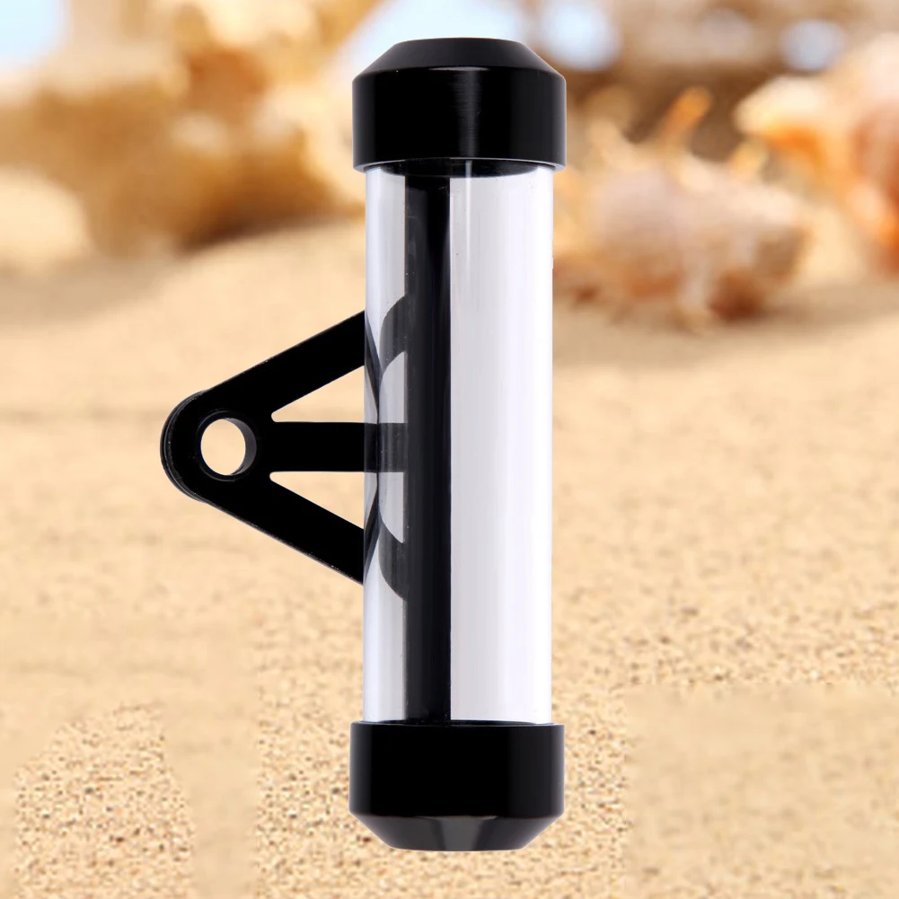 Tube Tax Disc Registration Label Holder Universal Motorbike Tax Disc Tube Cylindrical Holder Frame Waterproof Detachable