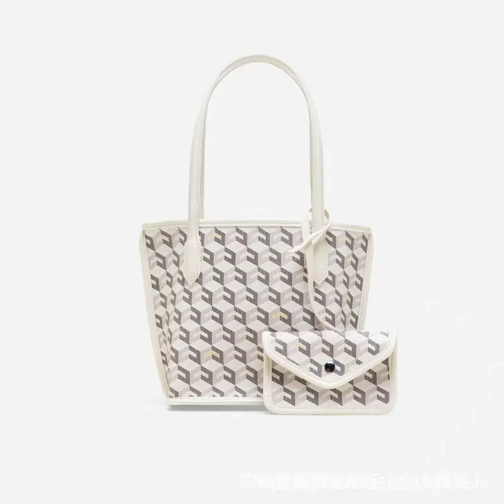 Mini Tote Bag Christy Ng Cross-Border Handbag Sturdy Handle Mother-Child Basket Design Canvas Lining Polyurethane Material 14 S68a9368202ab4b0c8eb0e44fb4d8da60S
