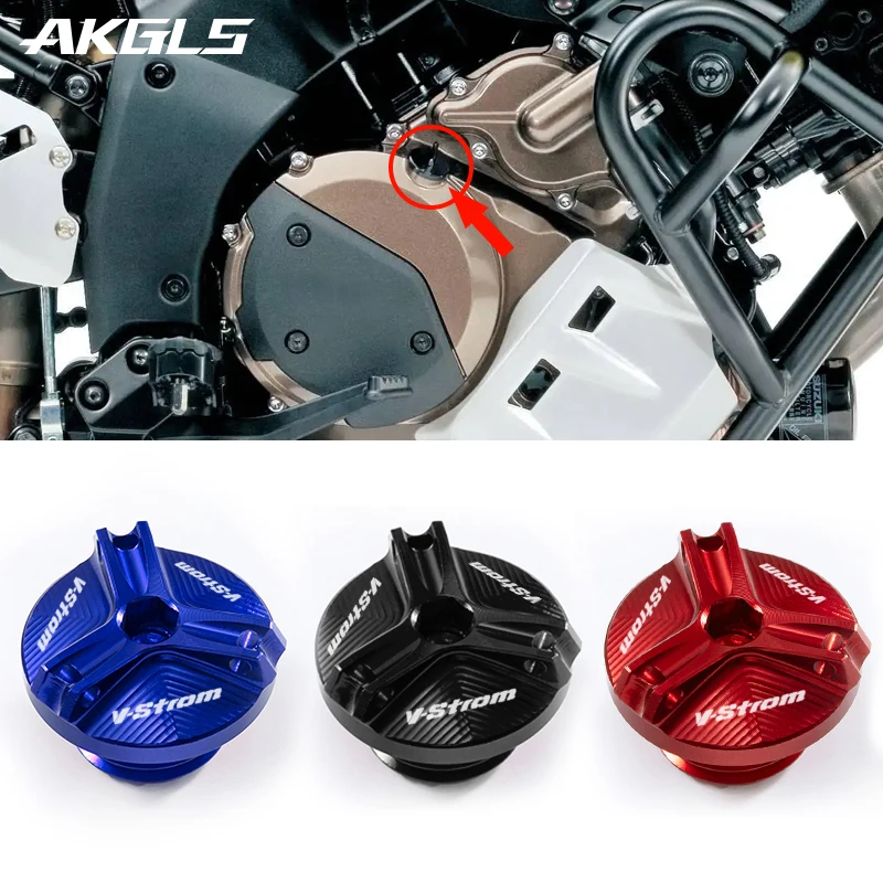 Diabolos Moto Pour Suzuki V-Strom 650 1050 XT Vstrom 1000 250 800 DE 800DE DL650 DL1000 Vstrom650 Accessoires, Support De Béquille Bobbins Arrière M8 Support De Montage Adaptateur Oscillant