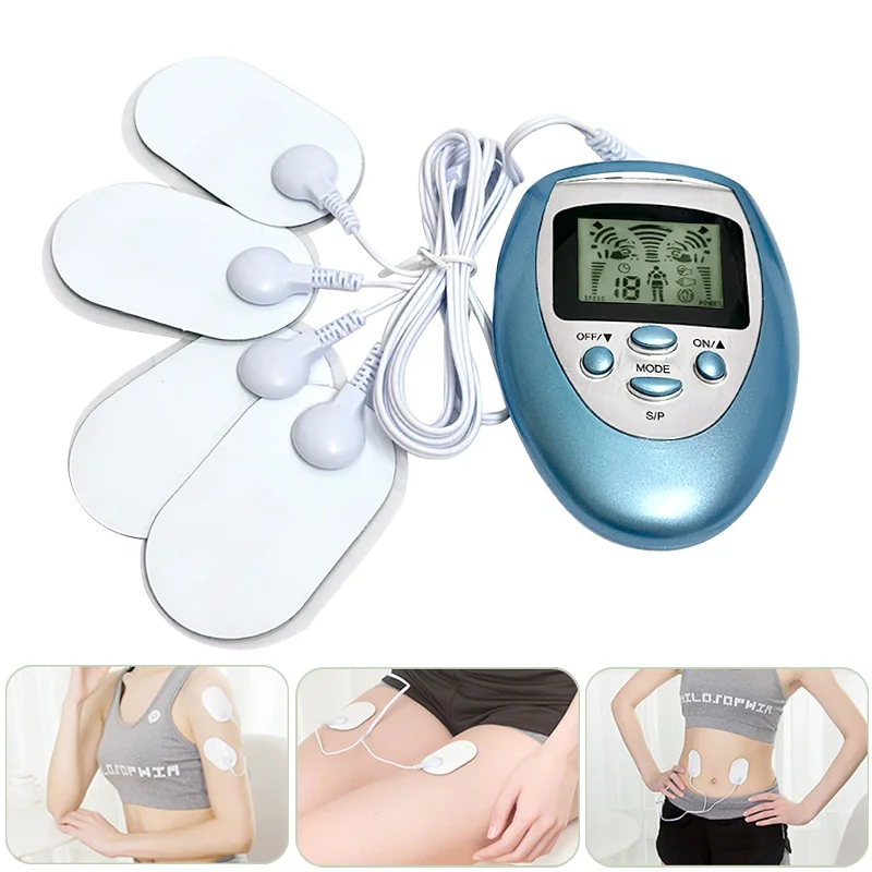 sauna Massage Muscle Machine Eletric Muscle Stimulator Physiotherapy Tens Neck Body Relax Meridian Massage Tool Fisioterapia