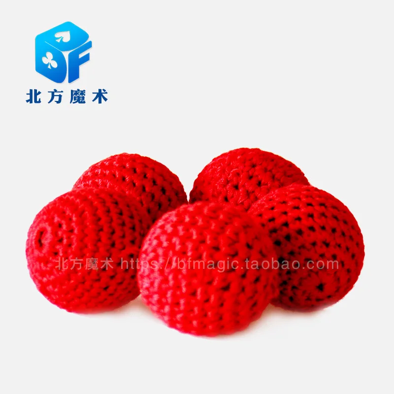 2 pcs/lot Chop Cup Balls (1 Magnetic+ 1 Normal),Diamter 3.2cm - Magic Trick,Illusion,Gimmick,Accessories,Prop,Comedy