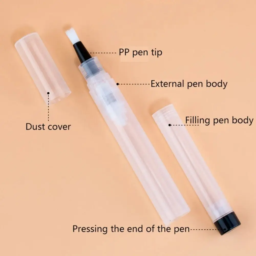 New 3/5/7ML Liquid Foundation Dispensing Pen Portable Rotatable Separate Filling Pen Refillable Bottles Travel Empty Bottle