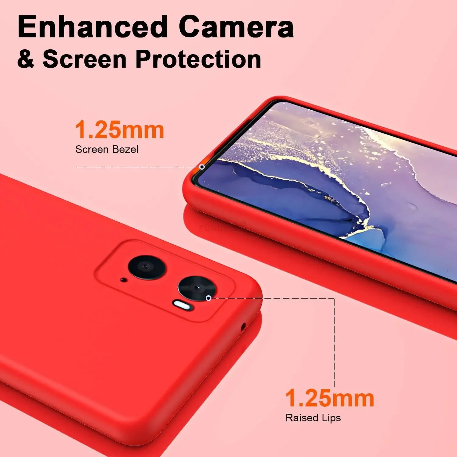 Phone Case Phone Protector Cover Shockproof Case For OPPO A96 A57S A77 5G A17 A54S A16 A76 A52 A72 A74 A15 A9 A5 A53S Silicone Cover Housing Carcasa