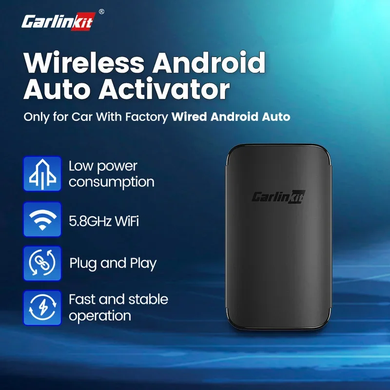 Carlinkit Nuovo Adattatore Wireless Automatico Android Smart Ai Box Plug And Play Bluetooth Wifi Connessione Automatica Per Auto Android Cablate