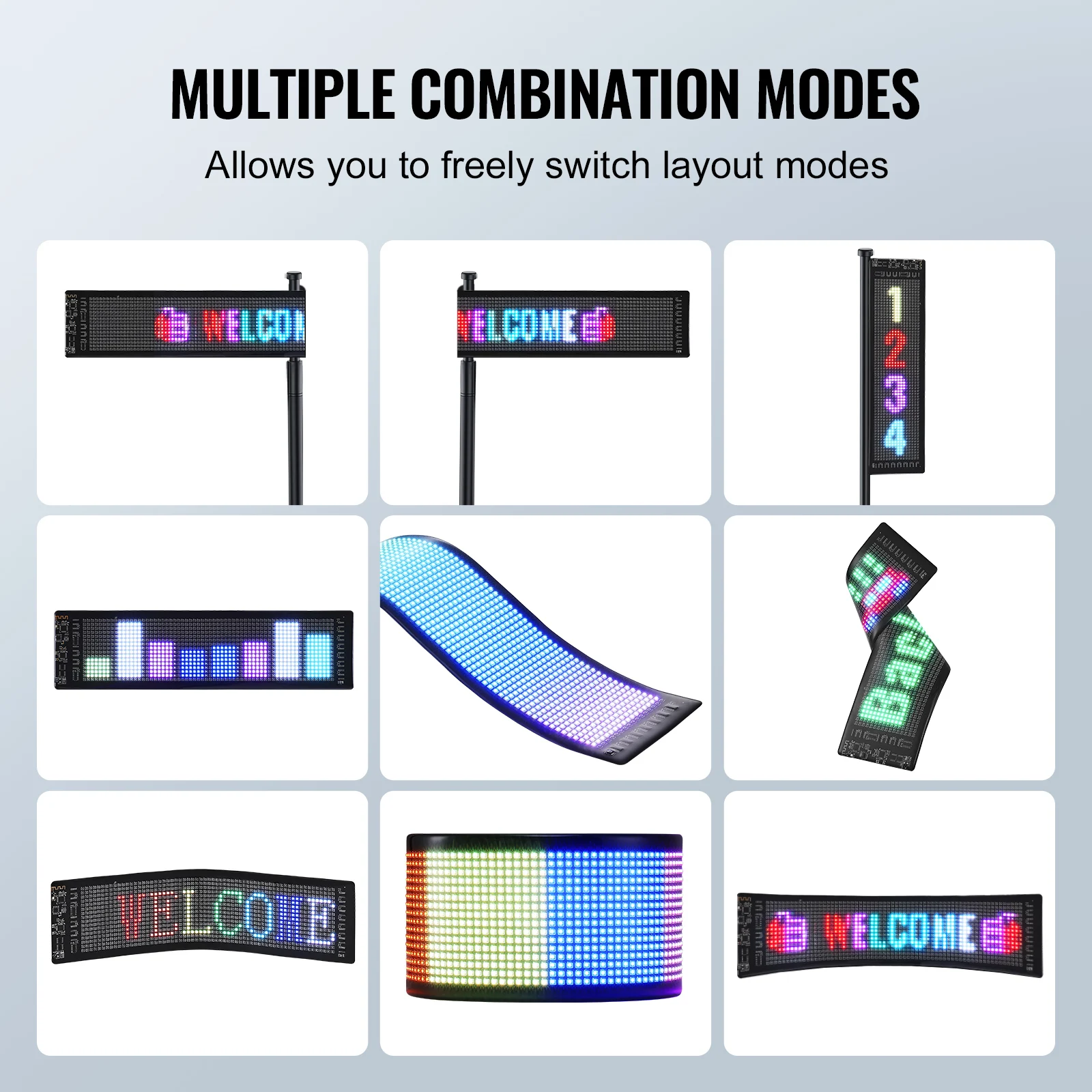 Bluetooth LED Display Sign for Store Advertising