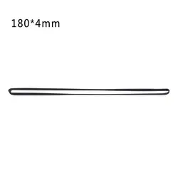 Universal Cassette Tape Machine Flat Rubber Belt - 4mm Width (180mm)