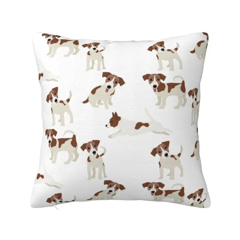 

Jack Russell Terrier Funny Love Pillow Case 45x45cm Decor Home Fashion Dog Friend Chair Cushion Square Pillowcase