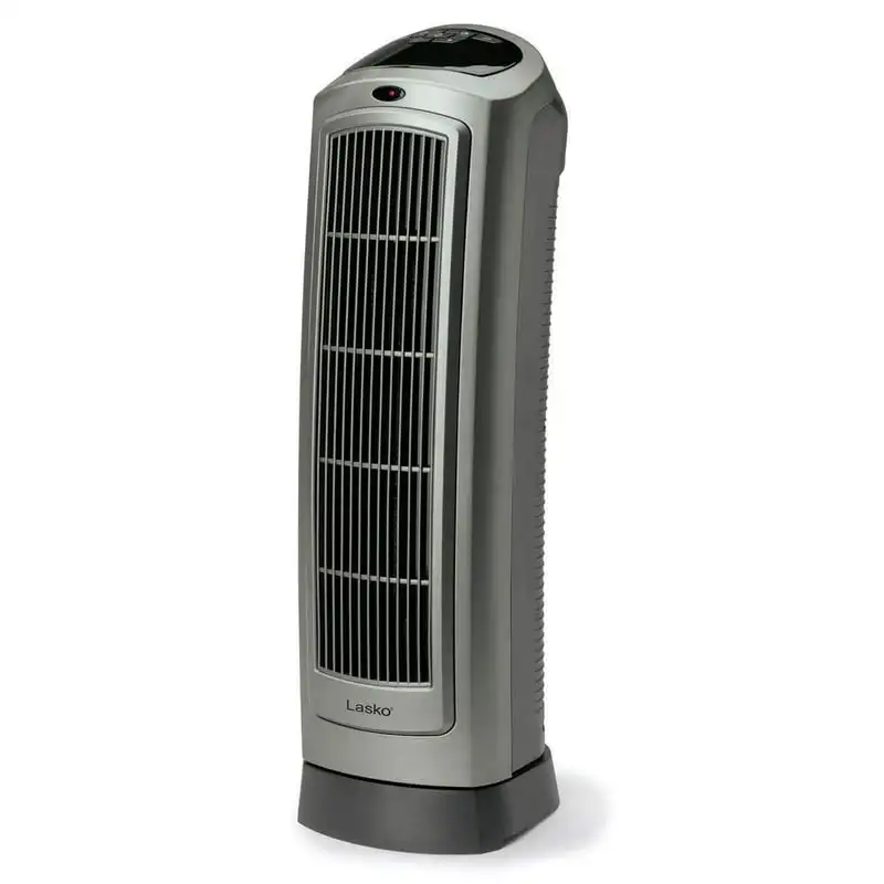 

Oscillating Ceramic Tower Space Heater with Remote, 5538,Gray | New Thermoelectric fan Fireplace fan Ventilador estufa leña