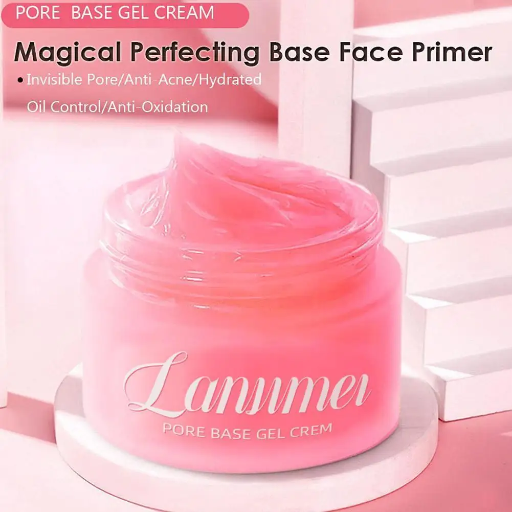 Pore Base Gel Cream Invisible Pore Face Primer Makeup Matte Base Make Up Oil-control Smooth Fine Lines Pore Cream Cosmetics праймер для лица zeesea multi effect make up primer тон зелёный 30 г