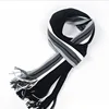 Fashion Ski Climbing Cycling Men's Scarf Winter Classic Cashmere Warm Soft Fringe Striped Scarf Tassel Shawl Wrap Neckwarmer 6