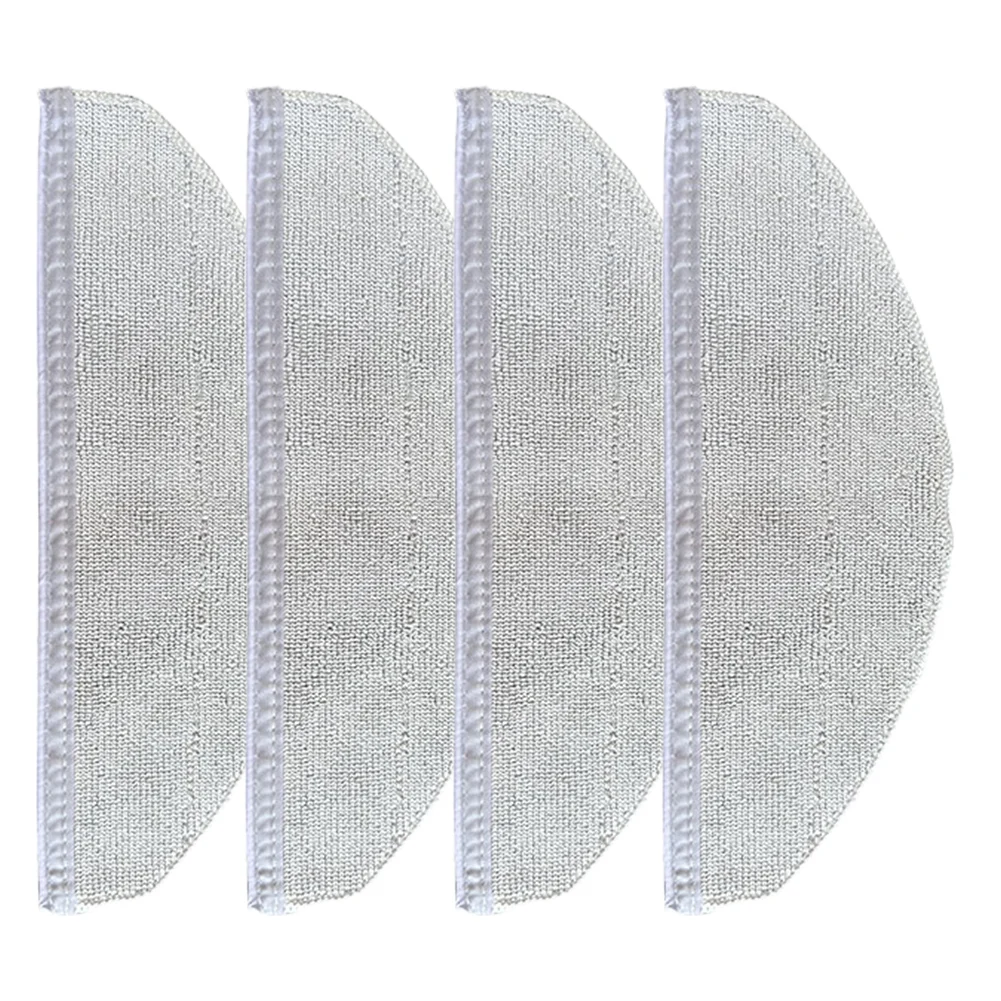 

Spare Mop Cloths Mop Cloths Replacement 4/10 Pack Light Gray Mop Pads Cloth Parts Robot Vacuum Cleaner Brand New
