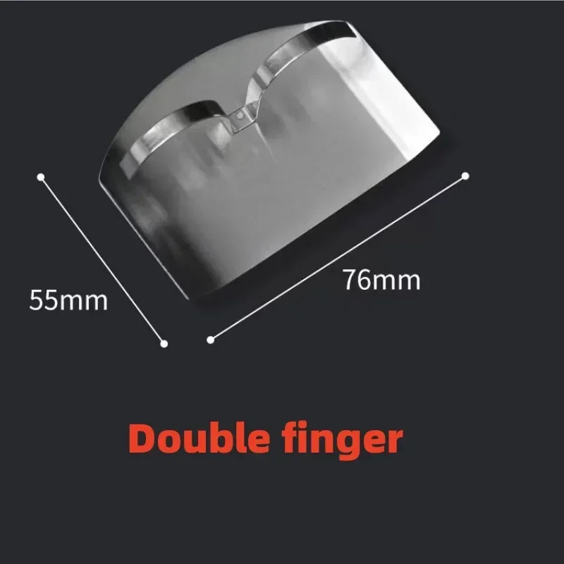 Kitchen Tool Accessories Stainless Steel Finger Guard Safety Vegetable Cutter Hand Guard Tool Kitchen Cut Finger Protector