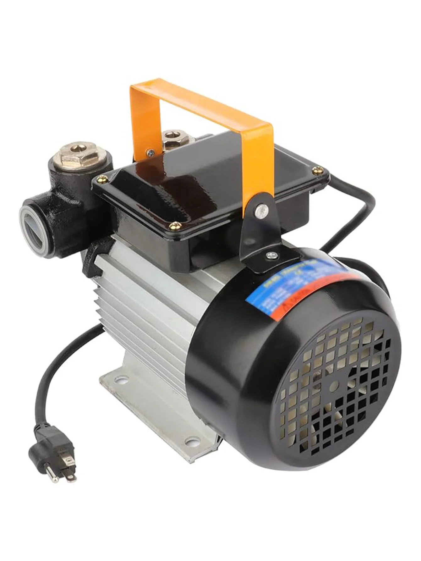 110V AC 550W Self Priming Electric Transfer Pump, 20-60L/Min Oil Transfer Pump Fuel Kerosene Biodiesel Pumps For Vehicles, Const