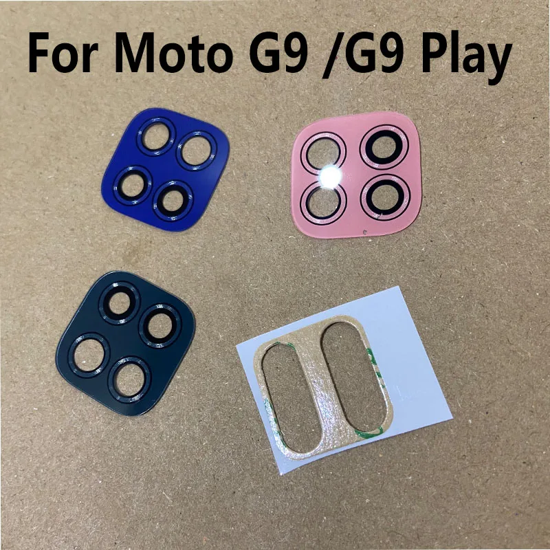 1 Cubierta De Lente De Cristal Para Cámara Trasera Adhesivo De Repuesto Para Motorola Moto G Stylus 2021 XT2115 (azul