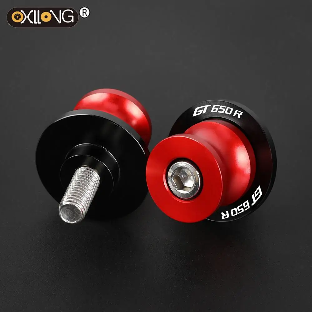 

For HYOSUNG GT650R GT 650 R 2003 2004 2005 2006 2007 2008 2009 Accessories CNC Aluminum Swingarm Spools Slider Rear Stand Screws