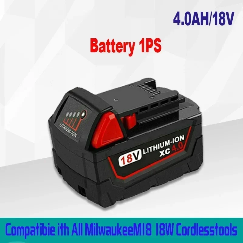 

Original 18V 6.0Ah for Milwaukee M18 XC lithium batteries 48-11-1860 48-11850 48-11840 48-11820 Rechargeable batter 100% real