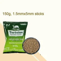 Premium Reptile and Small Pet Food Mix - Dried Fish, Shrimp, and Worms (Sticks 150g)
