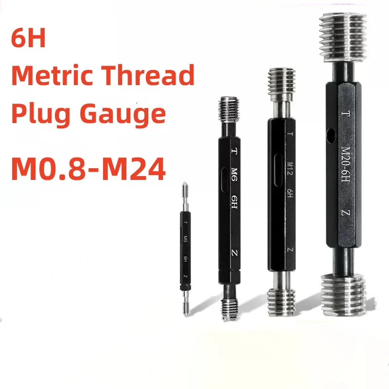 Steel Mer cury Gage Metric Standard Thread Plug Gauge High Quality