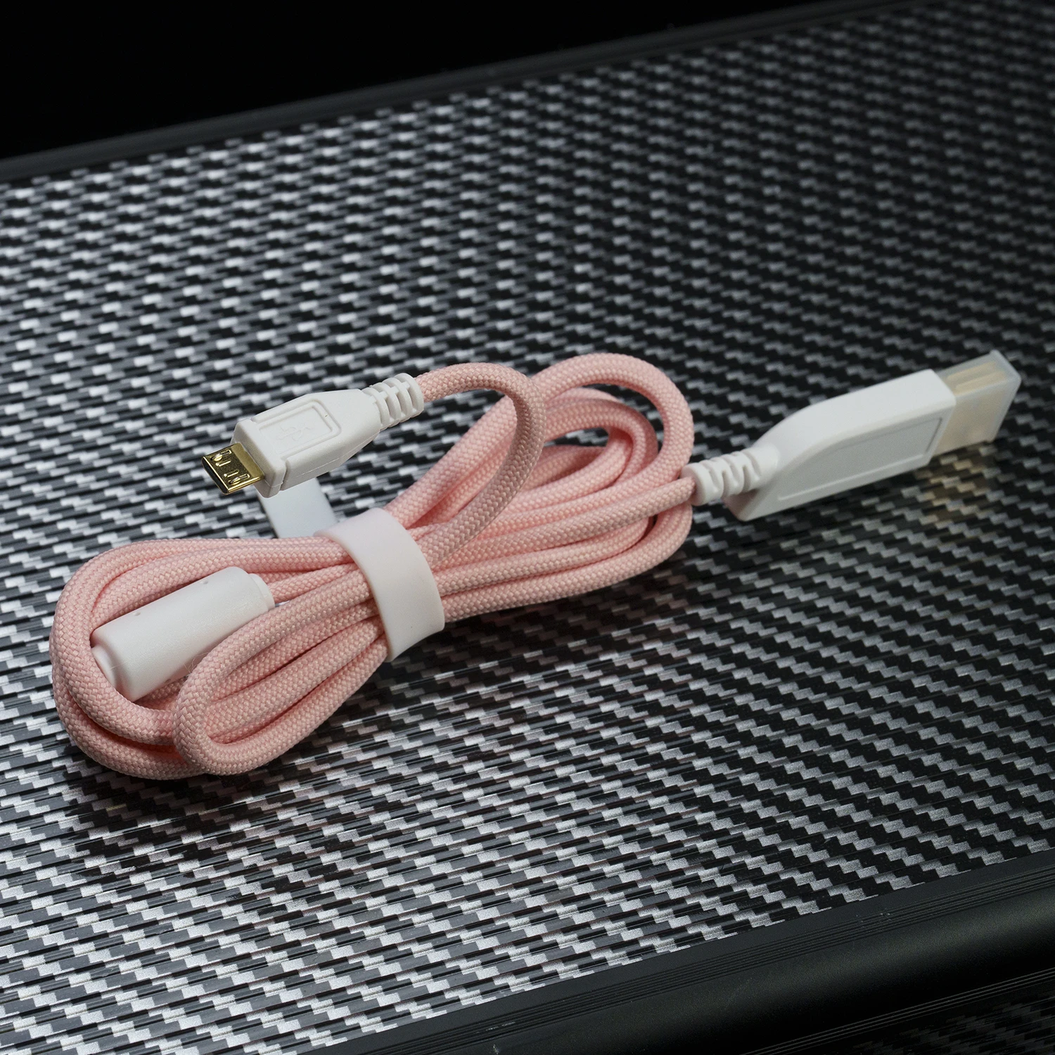 Гибкий игровой кабель Paracord Type C Micro USB для мыши GPW G Pro X ...