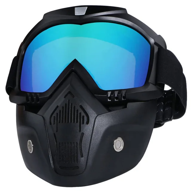 Clear Vision HD Full Face Protective Goggles - Anti-Fog, Sand-Proof, Breathable Mask