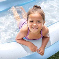 Piscine gonflable rectangulaire 166x100x25 cm intex 5