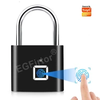 EGFirtor Tuya Smart Fingerprint Padlock Anti-Theft Security Lock for Bag Luggage Box Digital Keyless Door Lock for Travel - Image 2