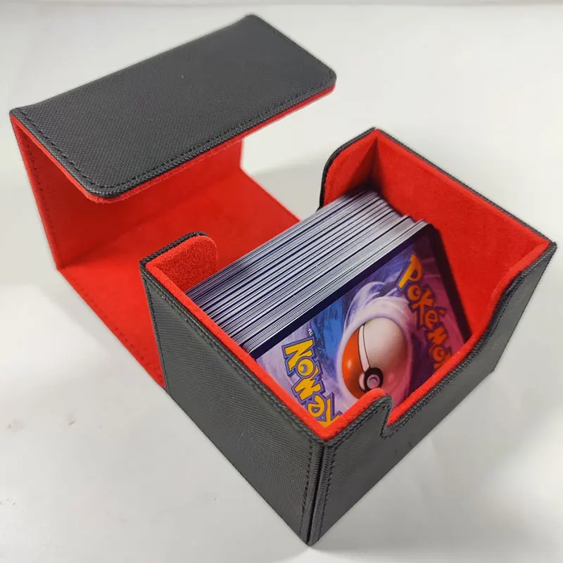 Hot Trading Card Deck Box Holder Large MTG Card Organizer Storage