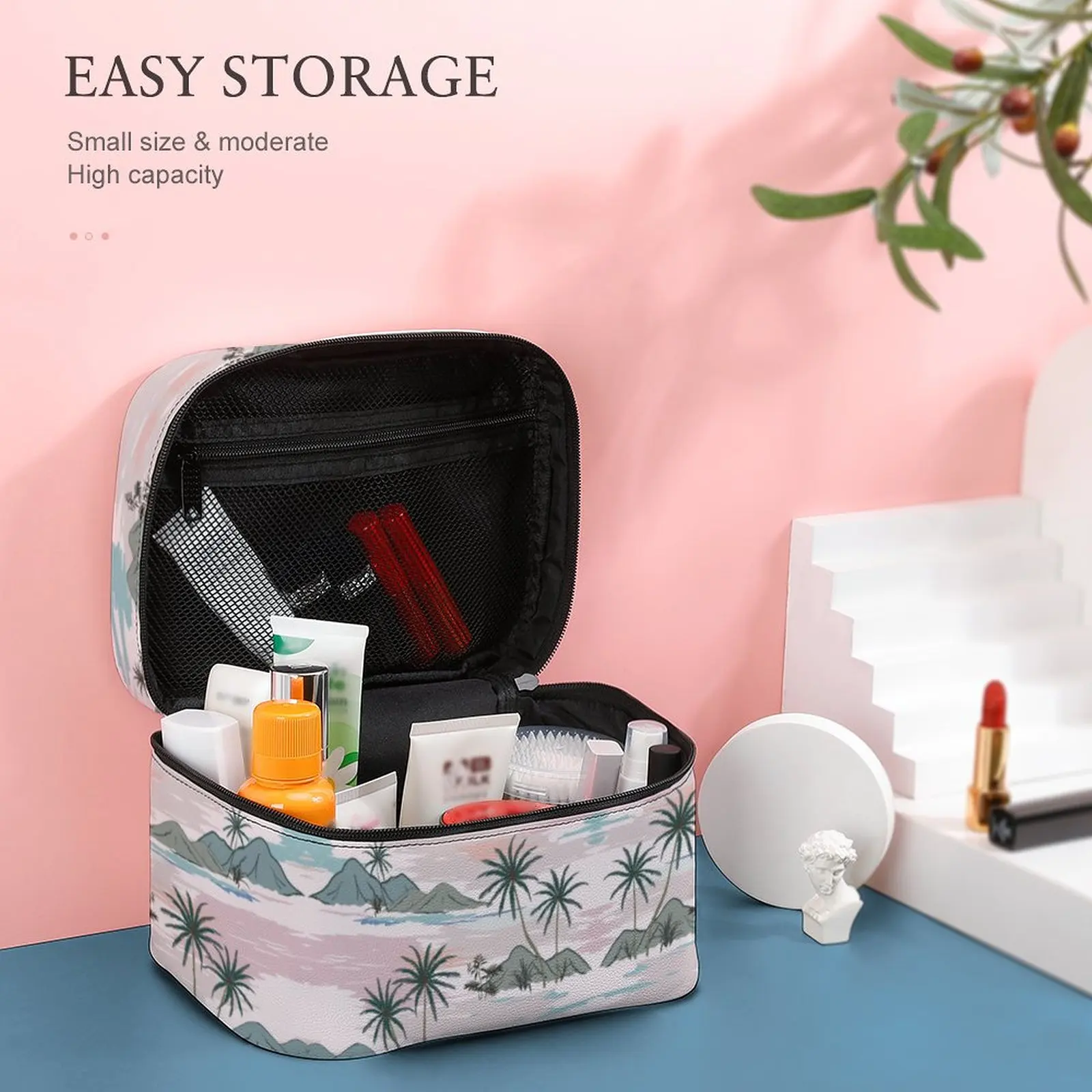 Customized Pattern Makeup Bag Outdoor Travel Makeup Bag Waterproof Bathroom Washbag Toiletries Organizer Storage Wash Bag