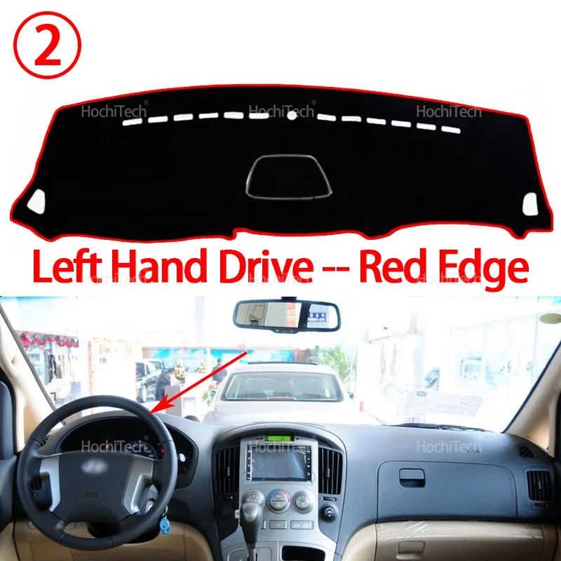 Für Hyundai Grand Starex Royale i800 H-1 H300 2007-2019 Auto Dashboard Abdeckung Vermeiden Licht Pad Instrument Panel matte Fall Teppiche – Detail 10