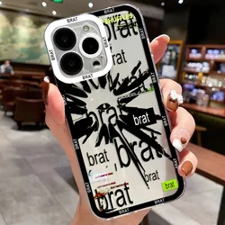 Stylish Charlis XCX B-BRAT Transparent Phone Case for Note 13 PROPlus (TSY-J201TSY2401t1)