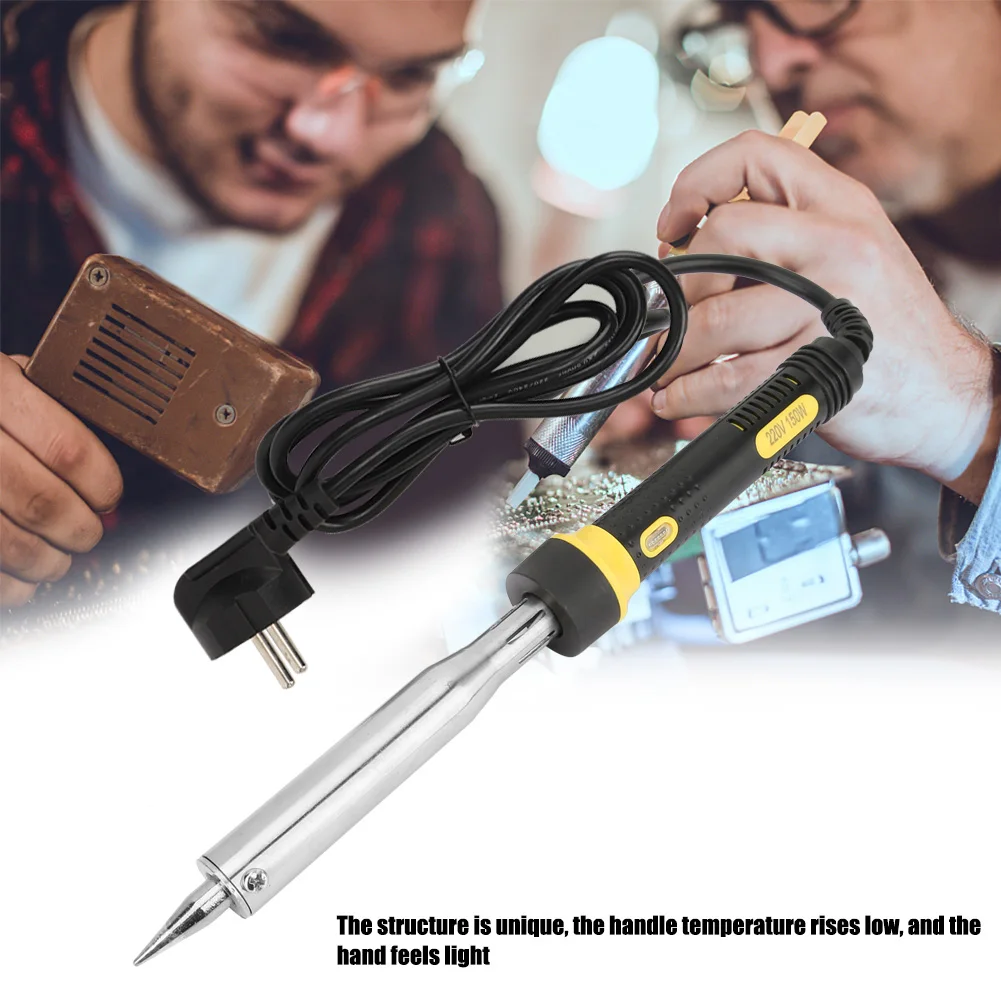 Pistolet à souder électrique 150W avec câble d'alimentation et interrupteur, outil de soudage haute puissance pour réparation électronique