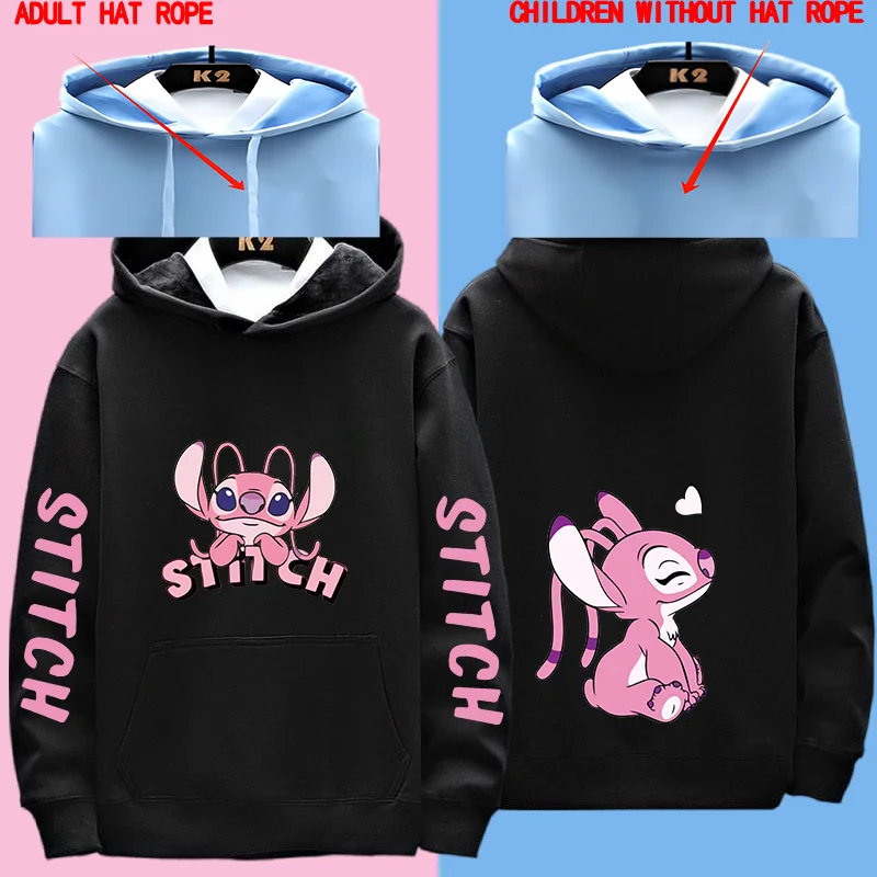 Lilo and Stitch Hoodie 1pc Miniso Anime Hoodie for Men Women Children stitch hoodie,children hoodie