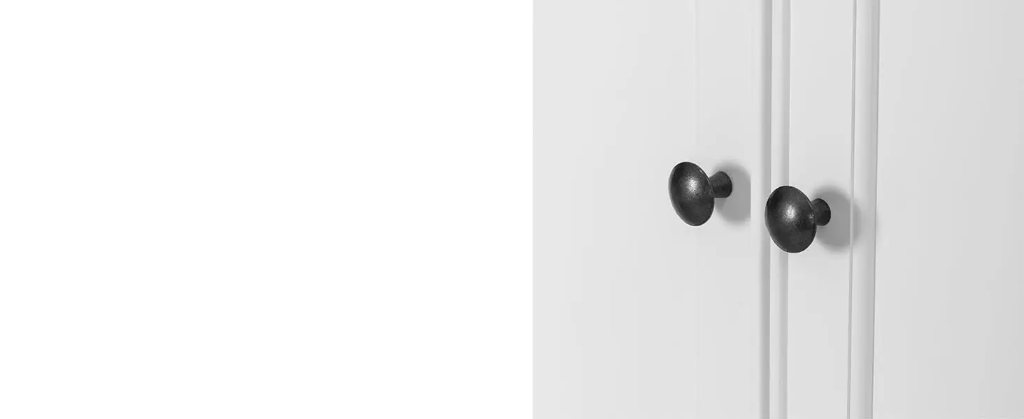 Stylish metal knobs