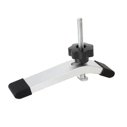 Quick-Action T-Track Hold Down Clamp with Aluminum Alloy - As shown (1Pc silver)