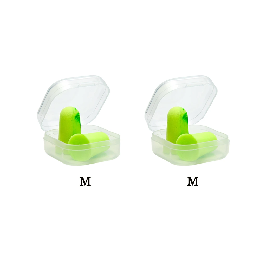 Soundproof Sleeping Earplugs - Soft, Slow Rebound Anti-Noise Protection