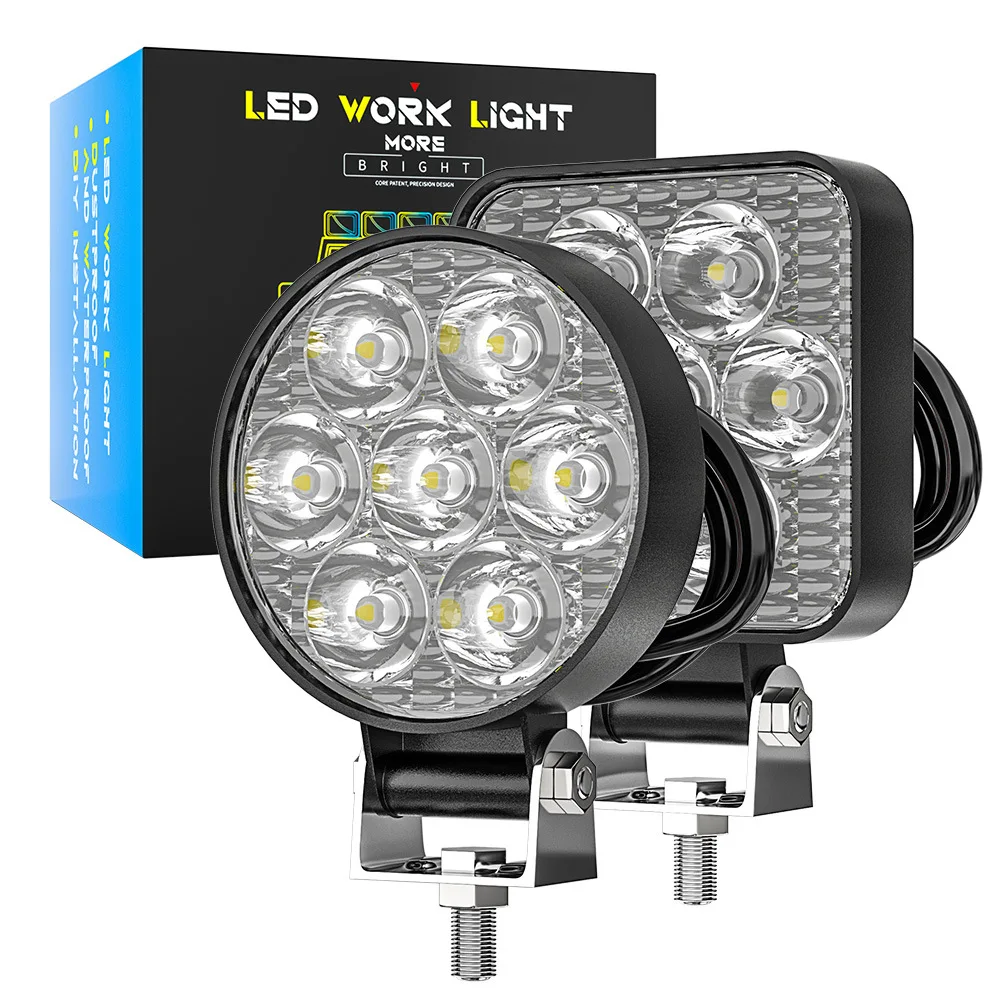 1Pcs Car LED Work Light 4X4 OffRoad MINI 2 5Inch 12V 24V Auto Driving DRL Fog