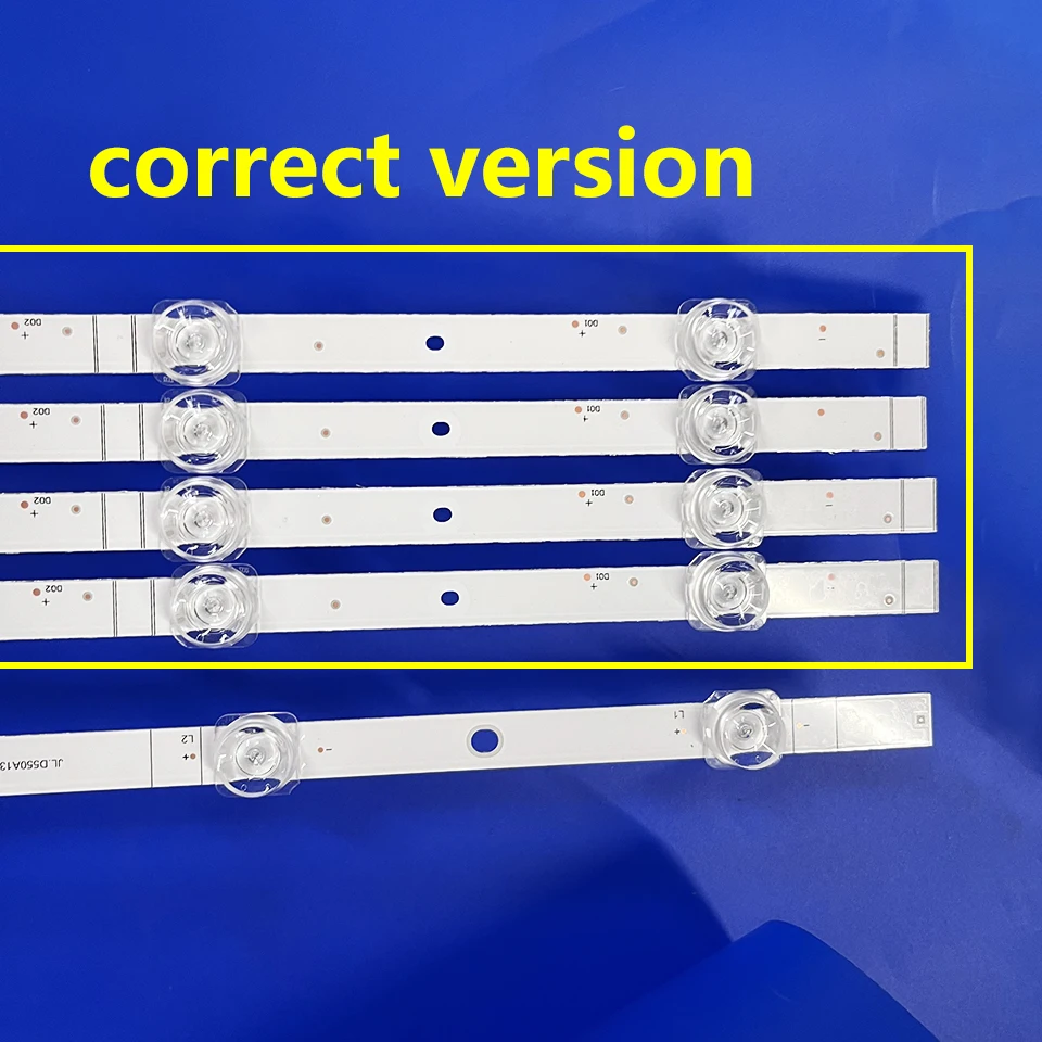 LED Backlight FOR 55R6G 55A6G 55R6095G5 55R6070G 55C350KU HD550Y1U72-T0L2+0081301+svh550fa1+zdjg ZD_SSC_D550_4X10_01_V2.20 led light