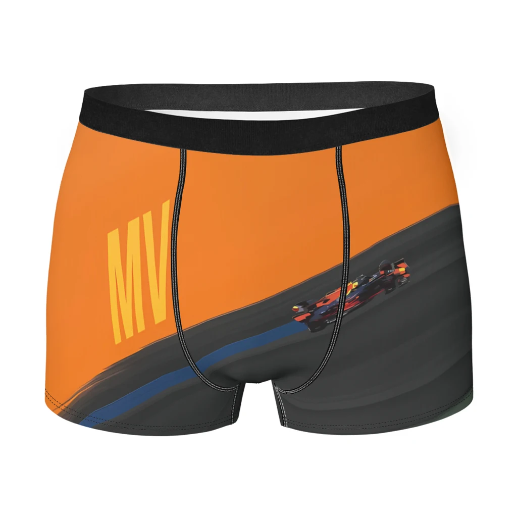 

F1 Abstract Artwork Formulate 1 Underpants Homme Panties Male Underwear Comfortable Shorts Boxer Briefs