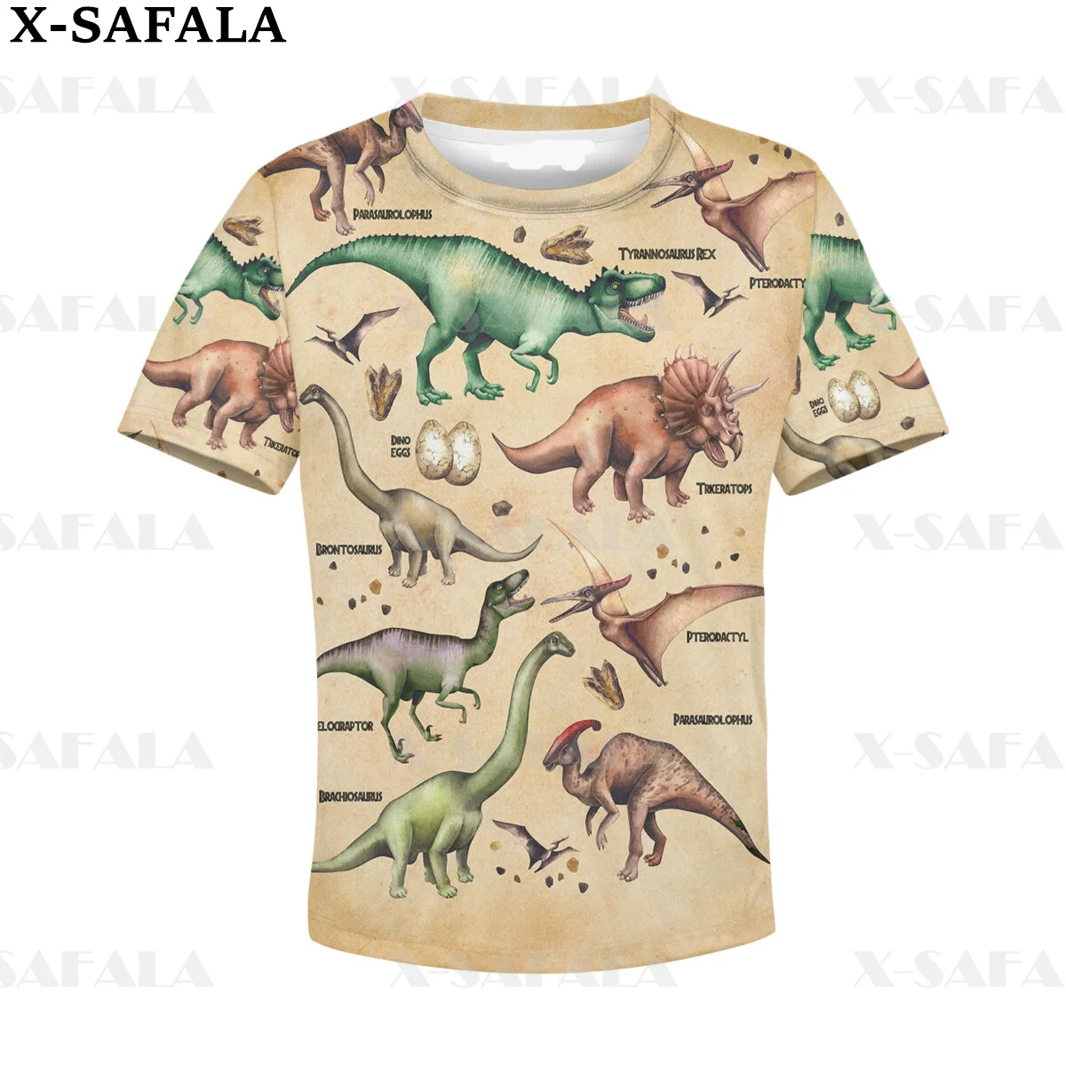 

Surfing Dinosaur Fossils Kids Boys 3D Print T Shirt Short Sleeves Tops Girls Children Clothing Summer Tee Toddler Clothes-24
