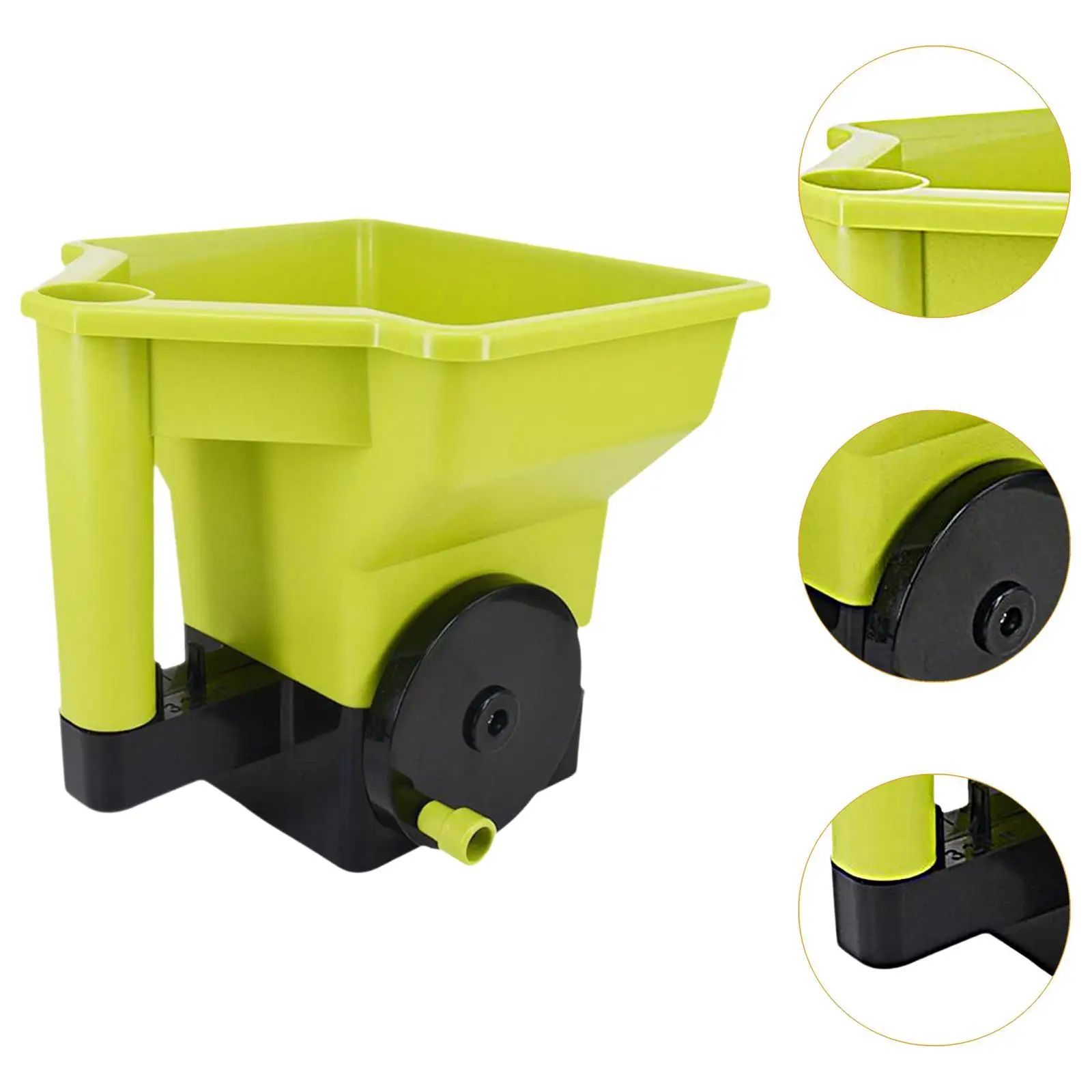 Fertilizer Spreader Portable for Seed Reusable Garden Supplies Green Garden