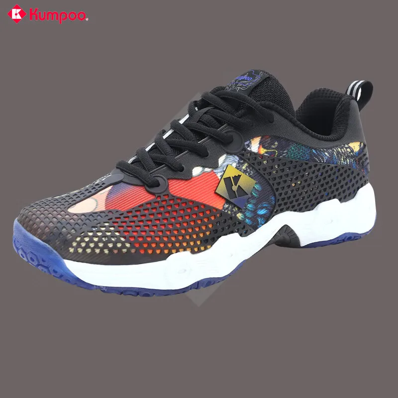 new kumpoo Badminton Shoes For Men women Breathable High Elastic Non-slip Sports Sneakers tennis