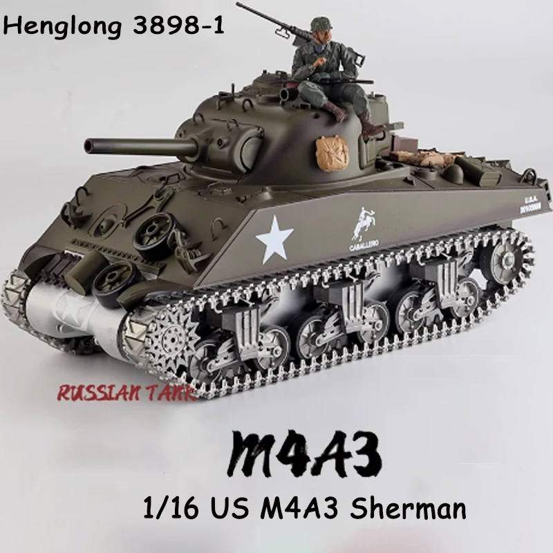 M4A3 Sherman 1⁄16 RC Tank 7.0 Henglong Scale : 1⁄16 0 3898-1 ver