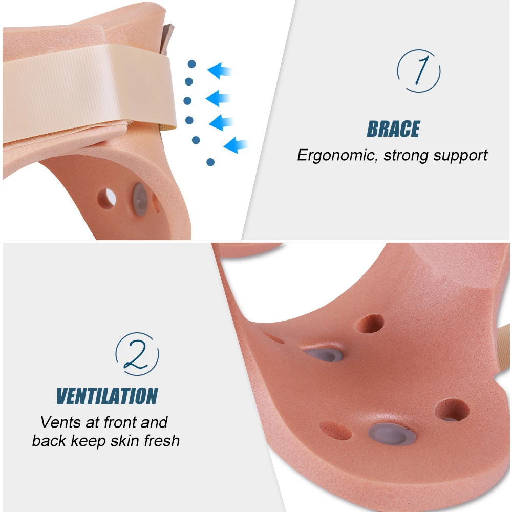TIKE Medical Baby Child Kids Neck Brace Foam Lightweight Soft Cervical Collar, Support Neck Traction Device Neck and Head Braces 5
