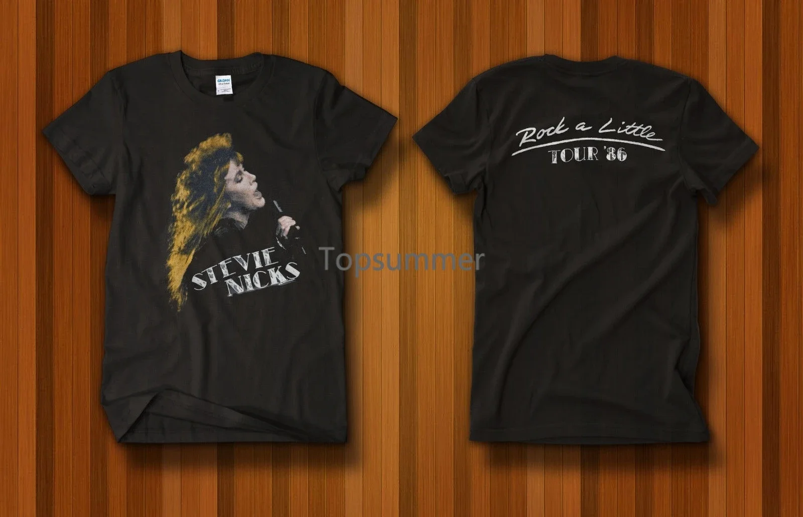 

Vtg 80S 1986 Stevie Nicks Rock A Little Tshirt Reprint