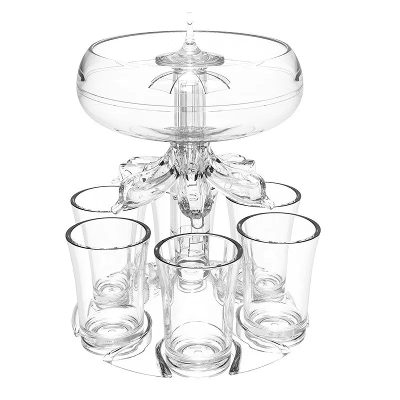 

Acrylic Dispenser and Bracket Home Bar Inverted Points