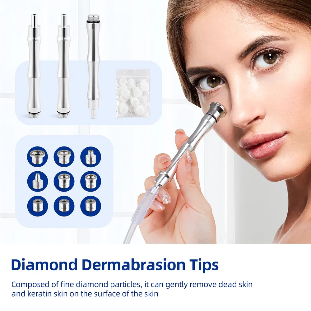 Diamond Microdermabrasion Dermabrasion Accessory Tips For Facial Skin Peeling Blackhead Remover 9 Tips 3 Wands or 9 Tips 6 Tips