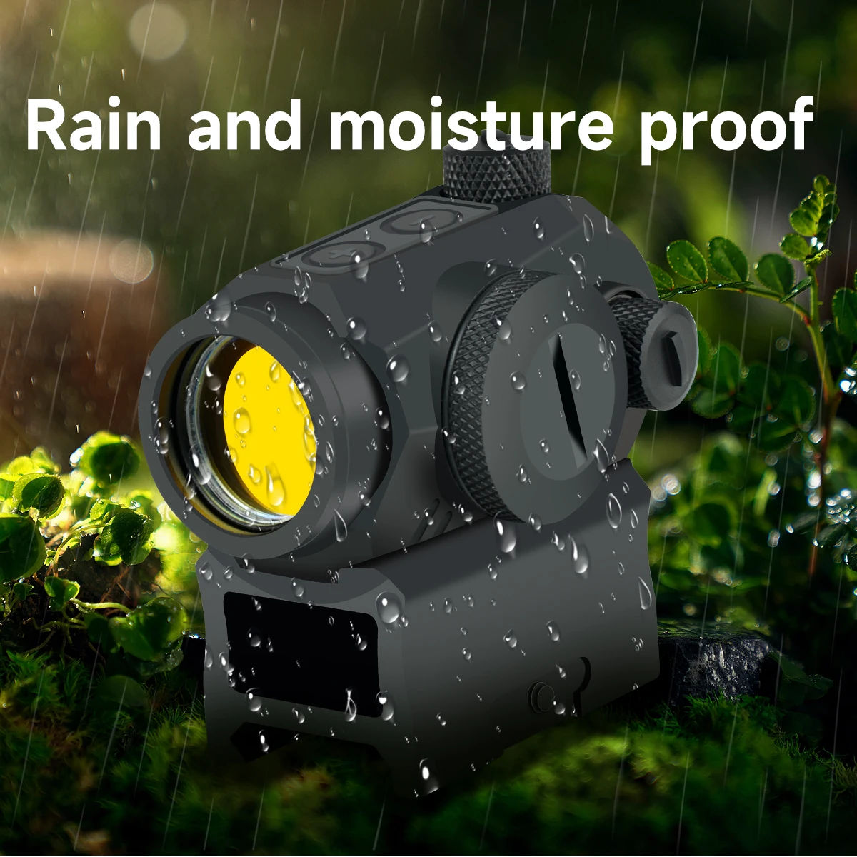 Red Dot Sight Tactical ROMEO 5 1x20mm 2 MOA Compact Hunting Rifle Optic Shooting Shockproof Waterproof for 20MM Rail 1:1 Replica