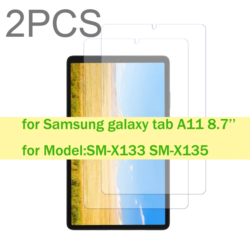 Premium HD Clear Tempered Glass Screen Protector 2-Pack