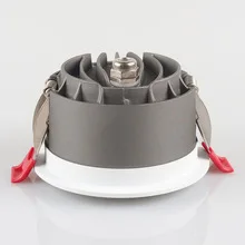 110V 220V 매립형 통 95MM 개방형 야외 매장 사인 도어 헤드 통로 실내 안개 방지 숨겨진 통 5W 7W 12W 15W 18W