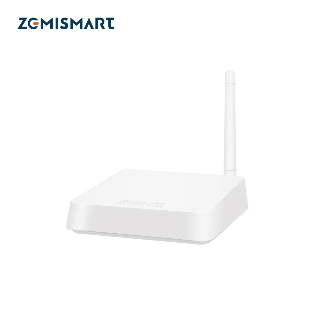 Zemismart-Passerelle Tuya Zigbee, hub filaire Zigbee avec antenne, port de câble réseau, appareil intelligent, contrôle d'application Smart Life